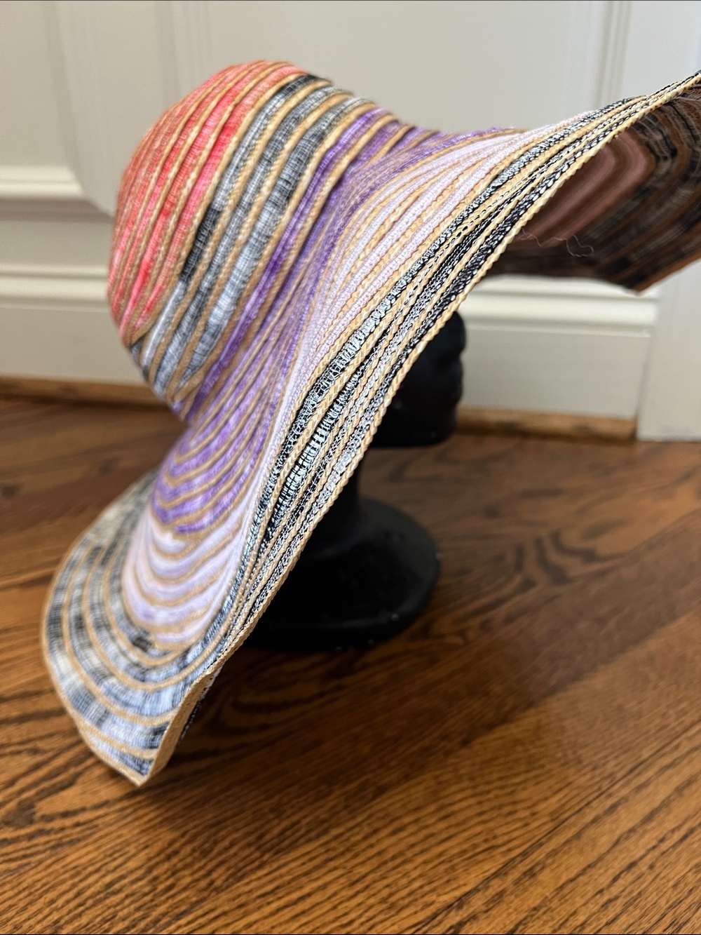 Missoni Mare Straw Multicolor Sunhat NWT - Picture 3 of 14